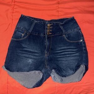 Always Friday jean shorts size 13 juniors blue